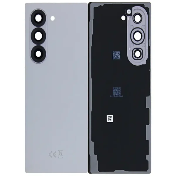 Samsung Galaxy Z Fold6 Back Cover Silver Shadow With Lens OEM
