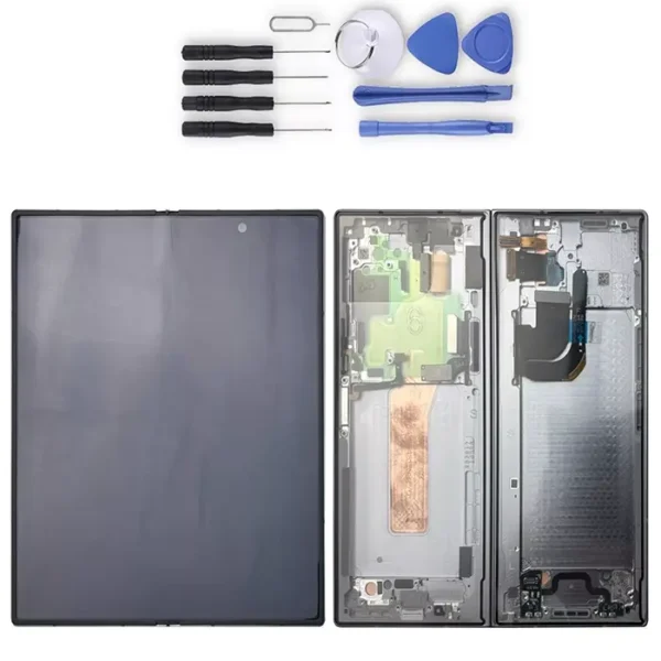 Samsung Galaxy Z Fold6 Display With Frame White Service Pack