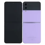 Samsung Galaxy Z Flip 4 LCD  Display With Frame And All Parts Purple Pulled