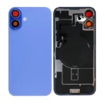 iPhone 16 Plus back Glass + Frame With NFC - Ultramarine Blue