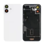 iPhone 16 Plus back Glass + Frame With NFC - White
