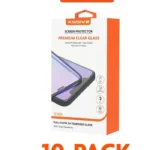 Xssive 10-Pack Goldline Tempered Glass Galaxy S22 Plus - Zwart