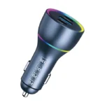 Xssive 130W PD+QC3.0 Fast Car Charger XSS-CC44 - Zwart