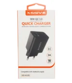 Xssive 18W QC Quick Charger Adapter XSS-AC61B - Zwart