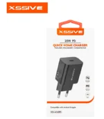 Xssive 20W PD Quick Home Charger XSS-AC65PD - Zwart