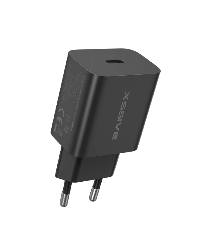Xssive 25W PD3.0 Super Fast Charger XSS-AC66NB - Zwart
