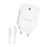 Xssive 25W PD3.0 Super Fast Charger with C-C Cable XSS-AC66NW - Wit