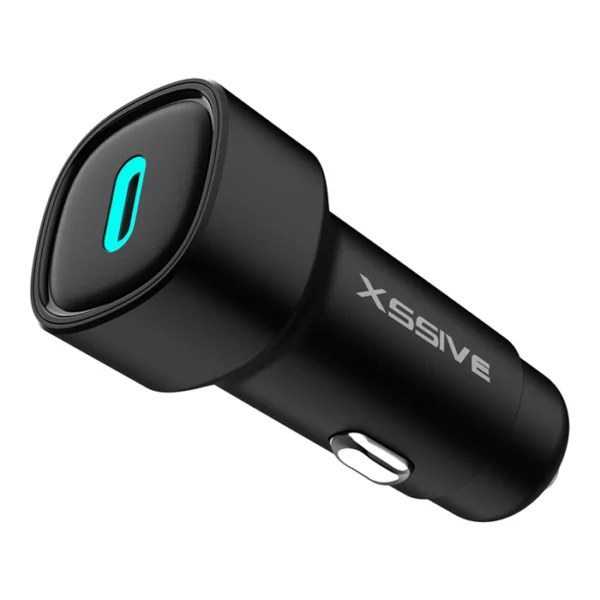Xssive 30W PD Fast Car Charger USB-C XSS-CC41 - Zwart