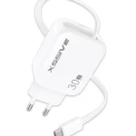 Xssive 30W PD Fast Charger with Retractable USB-C Cable XSS-AC79 - Wit