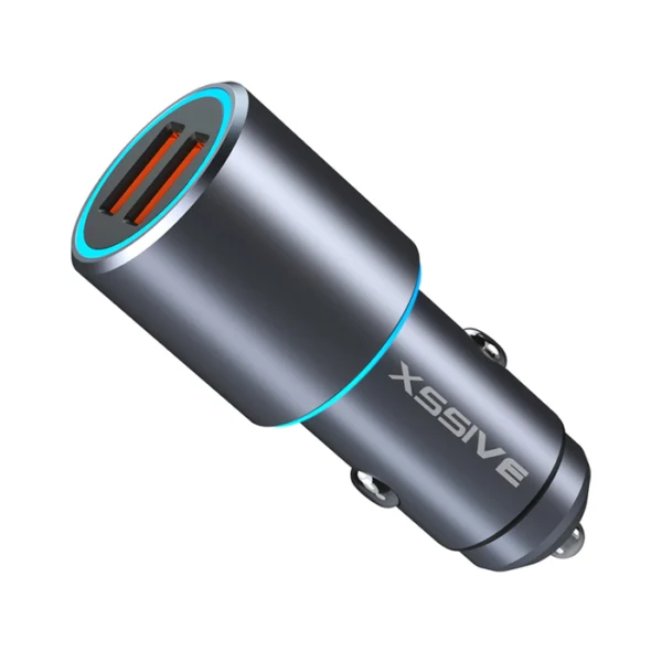 Xssive 36W QC 3.0 Fast Car Charger XSS-CC36 - Zwart