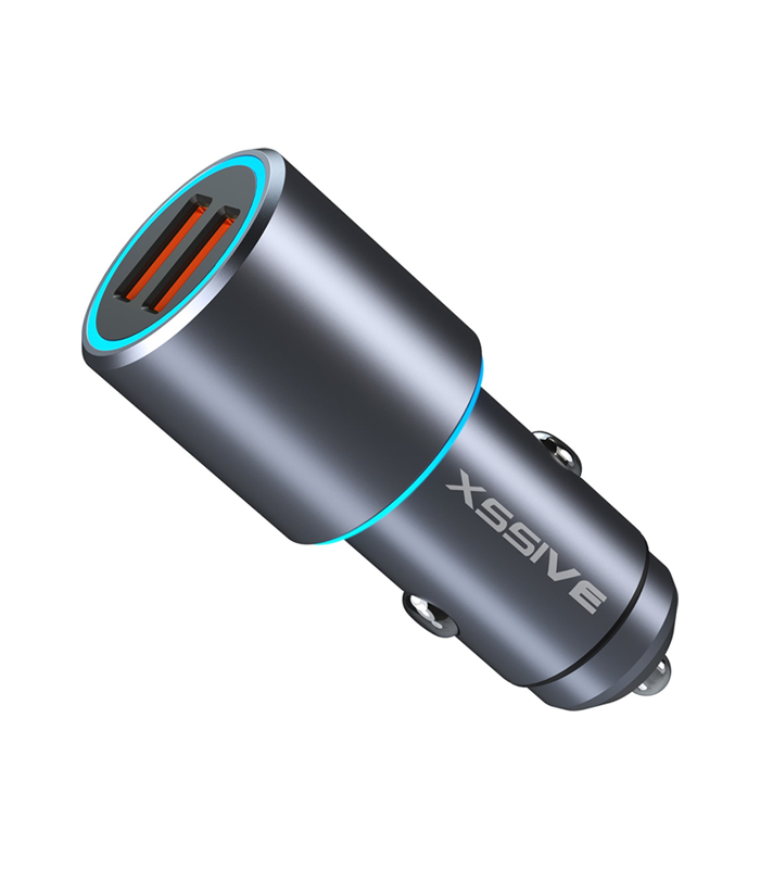 Xssive 36W QC 3.0 Fast Car Charger XSS-CC36 - Zwart