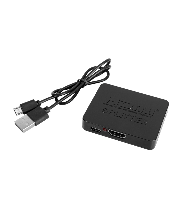 Xssive 4K HDMI Splitter 1x2 XSS-HDMISP1X2