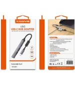Xssive 4in1 USB -C Adapter XSS-HUB9
