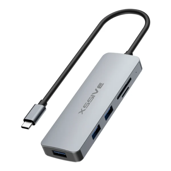 Xssive 5in1 USB Hub to USB-C XSS-HUB5