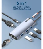 Xssive 6in1 USB-C Hub Adapter XSS-HUB10
