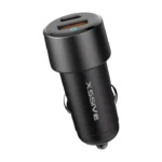Xssive 85W PD+QC3.0 Fast Car Charger XSS-CC45 - Zwart