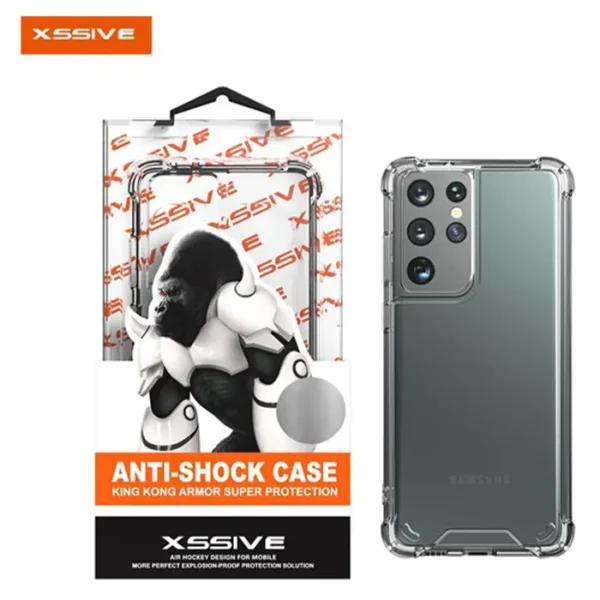 Xssive Anti Shock Back Cover Samsung Galaxy S23 Ultra - Clear