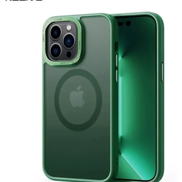 Xssive Back Case voor Magsafe iPhone 13 Pro - Groen