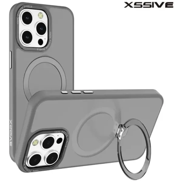 Xssive Back Case  Magsafe with Stand iPhone 11 - Grijs