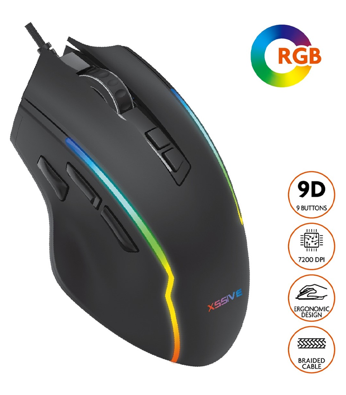 Xssive Bedraad Gaming Mouse XSS-GMS02 Pro