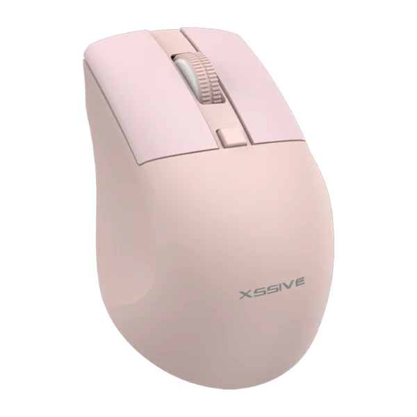 Xssive Bluetooth Wireless Mouse XSS-MS4B - Rose Gouda