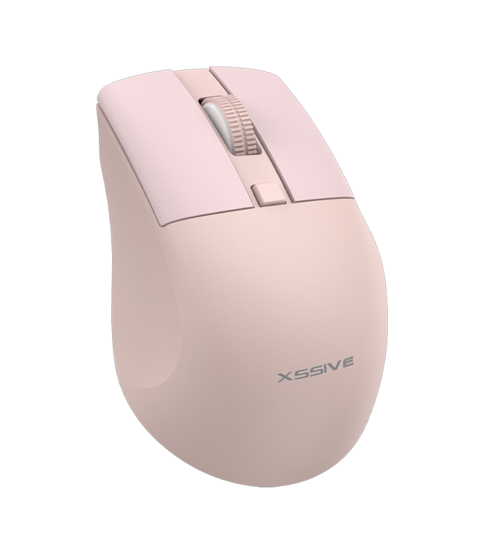 Xssive Bluetooth Wireless Mouse XSS-MS4B - Rose Gouda