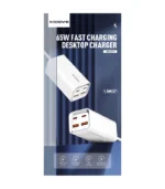 Xssive Desktop Charger 65W Fast Charging XSS-AC77- Wit