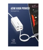 Xssive Desktop Charger 65W Fast Charging XSS-AC77- Wit