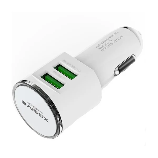 Xssive Duo Car Charger Adapter XSS-C29 - Wit