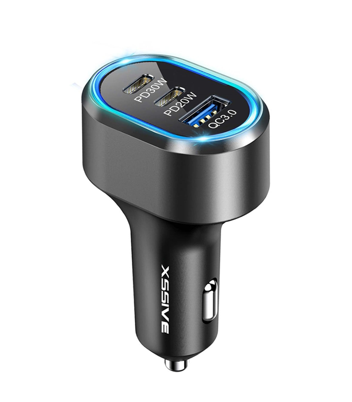 Xssive Fast Car Charger PD50W Ultra XSS-CC34 - Zwart