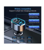 Xssive Fast Car Charger PD50W Ultra XSS-CC34 - Zwart