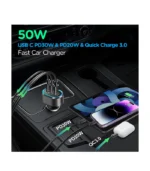 Xssive Fast Car Charger PD50W Ultra XSS-CC34 - Zwart