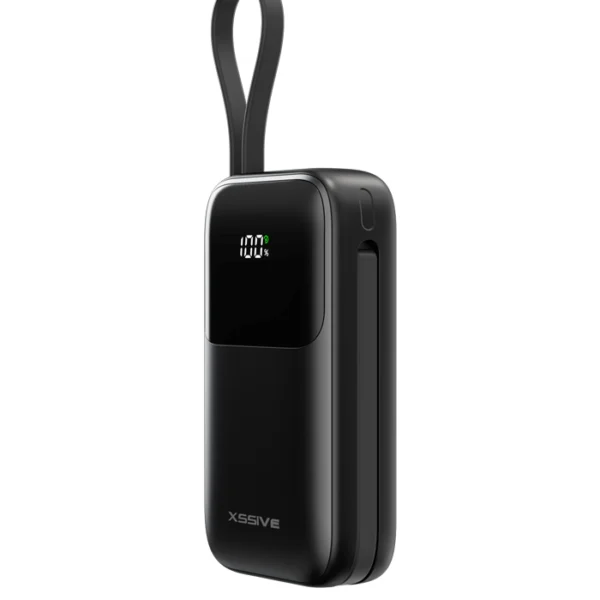 Xssive Fast Charging Powerbank incl. Cable 10000mAh XSS-PB37B - Zwart