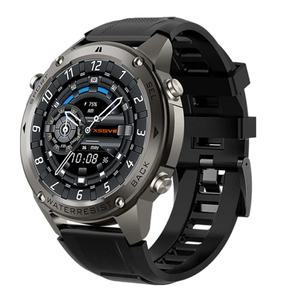 Xssive GPS Smart Watch XSS-SW11 - Zwart