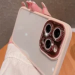 Xssive Glitter Lens Back Case iPhone 14 Pro Max - Pink