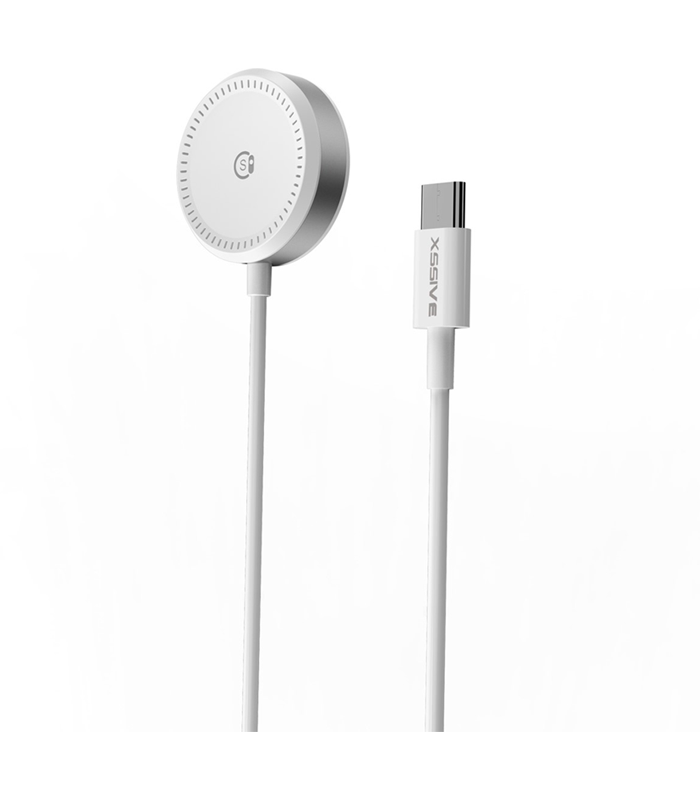 Xssive Magnetic Charging Cable for iWatch & Samsung Watch XSS-WATCH4W 2IN1 - Wit