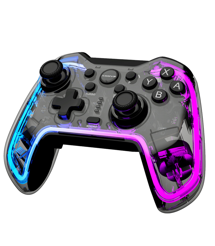 Xssive Nintendo Switch RGB Controller XSS-SWITCH -Smoke