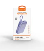 Xssive PD Fast Charging Powerbank incl. Cable 20.000 mAh XS-PB38PU - Paars