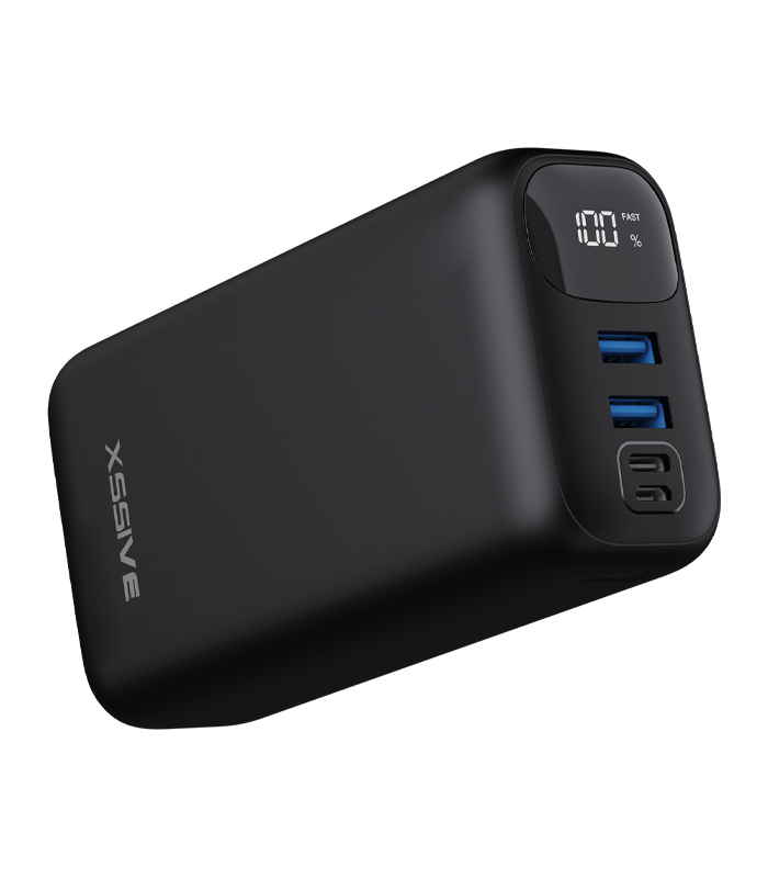 Xssive Powerbank Fast Charge 30.000 mAh QC PD XSS-PB23 - Zwart