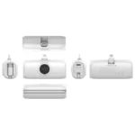 Xssive Premium Mini Powerbank For iPhone With USB-C Cable 5000mAh XSS-PB40LW