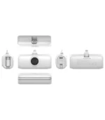 Xssive Premium Mini Powerbank For iPhone With USB-C Cable 5000mAh XSS-PB40LW