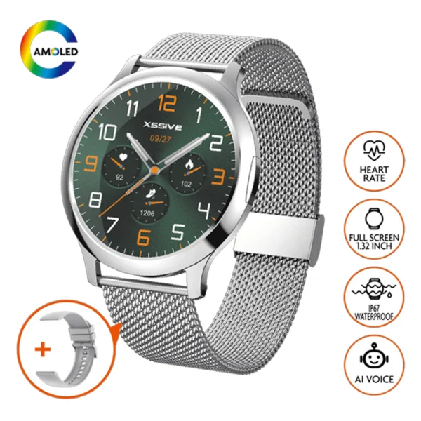 Xssive Smart Watch XSS-SW10S - Silver