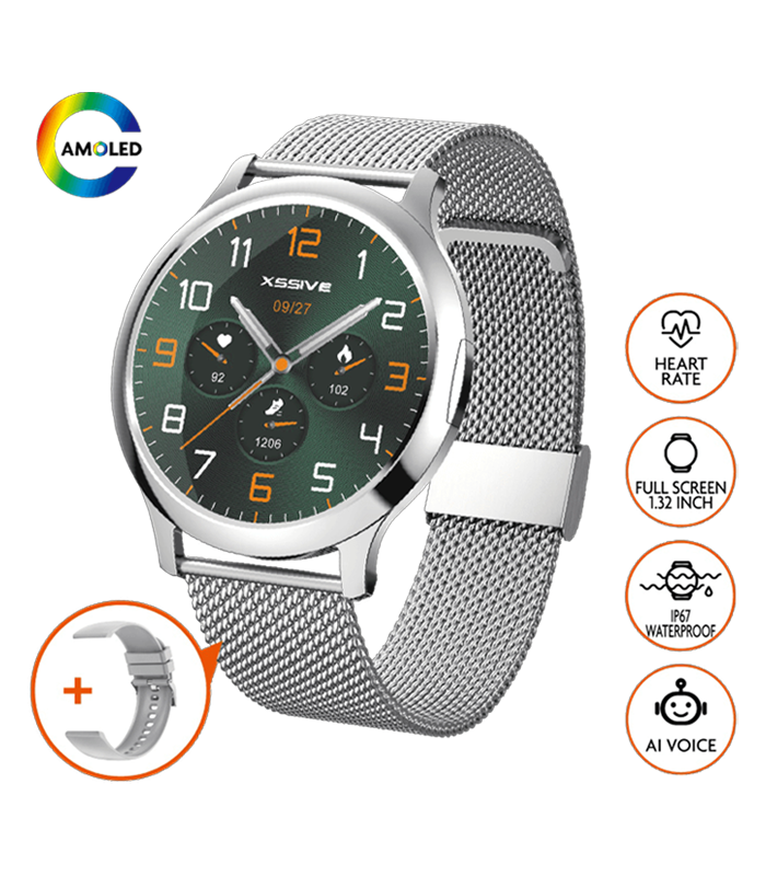 Xssive Smart Watch XSS-SW10S - Silver