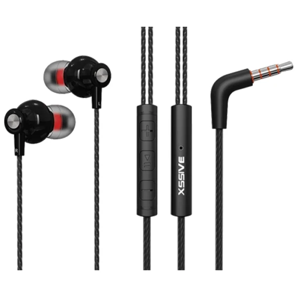 Xssive Stereo Headphones 3.5mm XSS-EP23 - Zwart