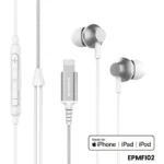 Xssive Stereo Lightning In-Ear Headphones MFI XSS-EPMFI02- Wit