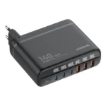 Xssive Super Fast Charger 140W GaN XSS-AC76 - Zwart