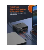 Xssive Super Fast Charger 140W GaN XSS-AC76 - Zwart