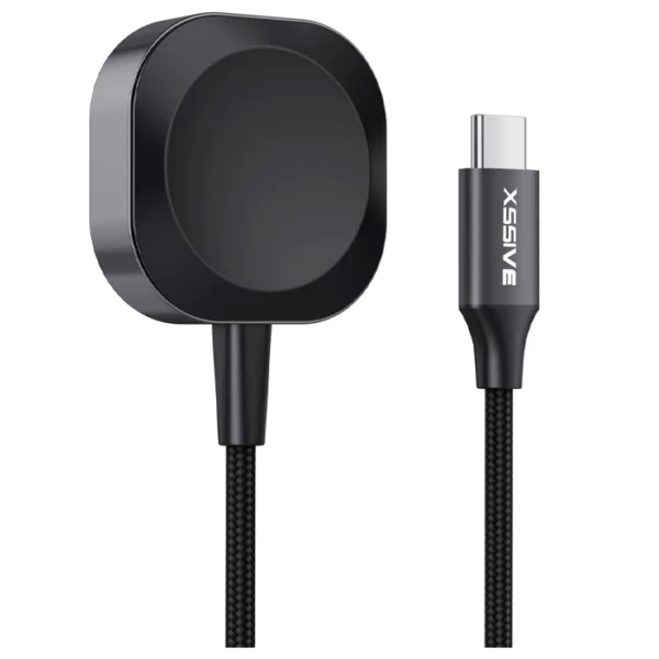 Xssive Wireless Charging Cable for iWatch XSS-WATCH-BR-B - Zwart