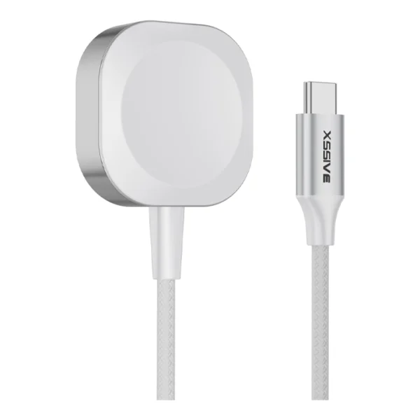 Xssive Wireless Charging Cable for iWatch XSS-WATCH-BR-W - Wit