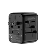 Xssive Worldwide Adapter 35W PD XSS-TR4B - Zwart